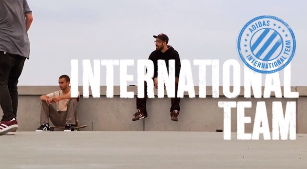 adidas skateboarding international team